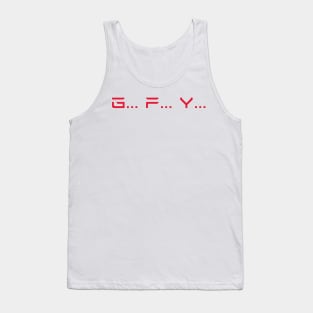 Elon Musk GFY #4 Tank Top